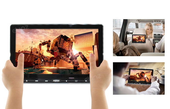 removable design Active Headrest DVD Player