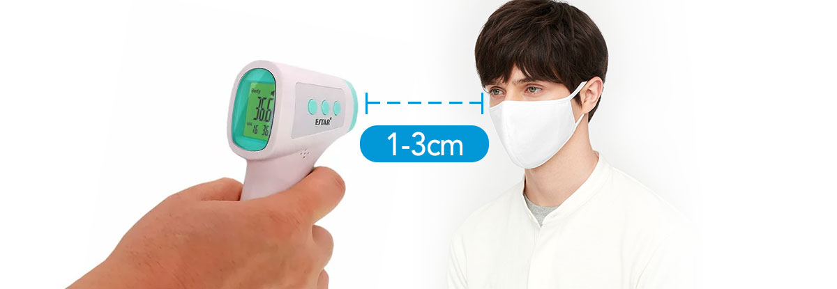 Safe & Hygienic Non-contact Thermometer