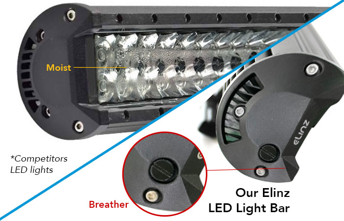 LED Light Bar Breather