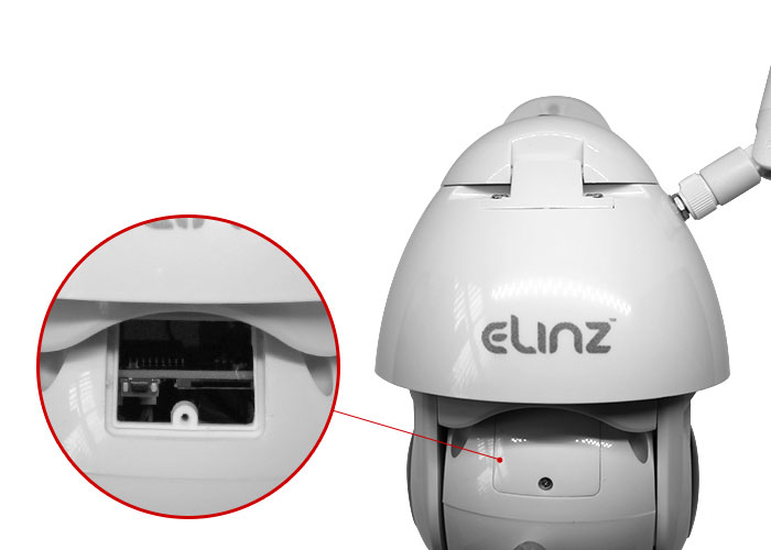 IP Camera SD Card Slot