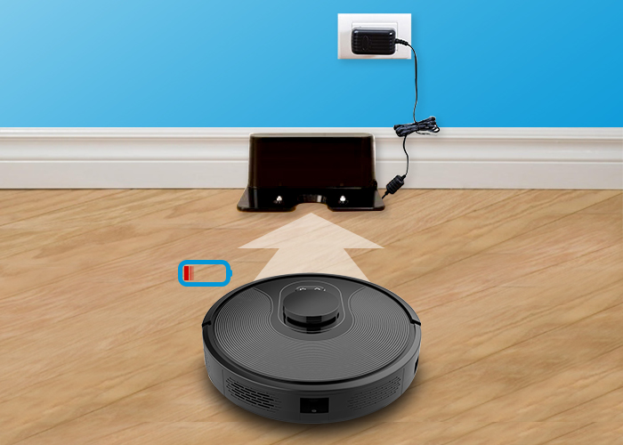 Self-Charging Vacuum Cleaner