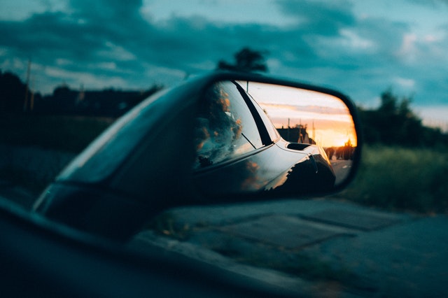 side view mirror view