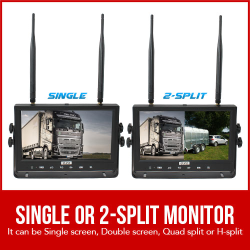 Splitscreen Reversing Camera Monitor
