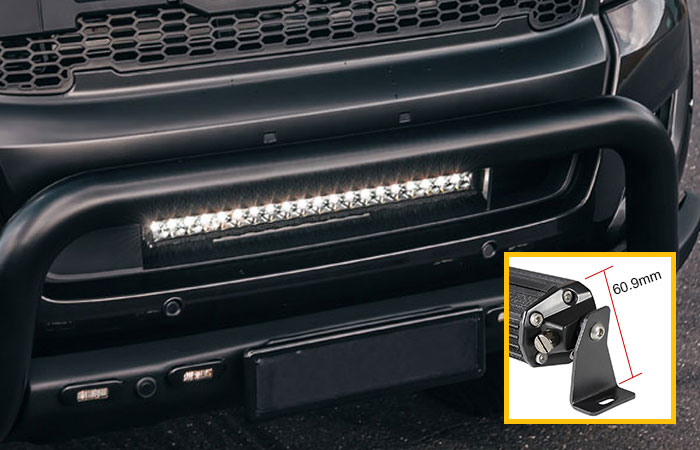 Slim Design 1 Row Light Bar