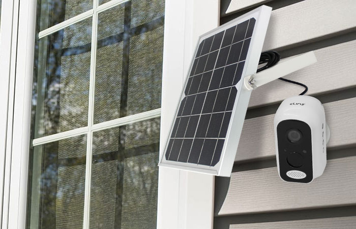 Solar Non-stop Charging IP Camera
