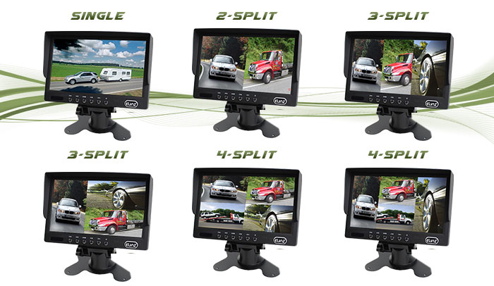 Reverse Camera 7 inch Monitor Screen Display