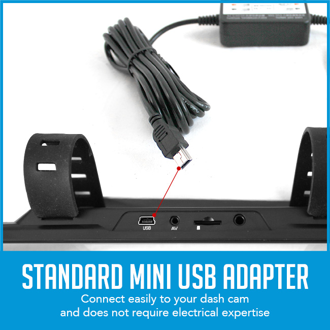 close up of mini USB adapter