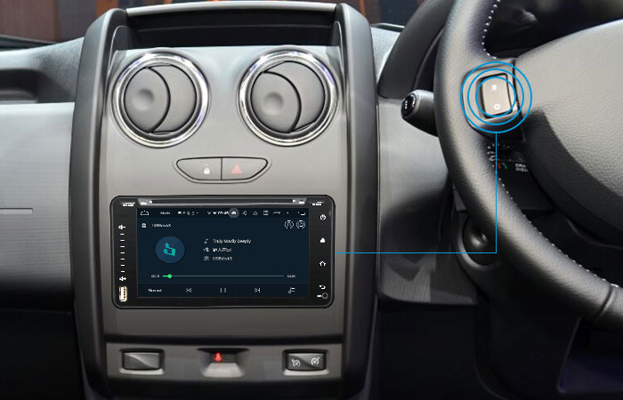 Steering Wheel Control Android Car DVD Player