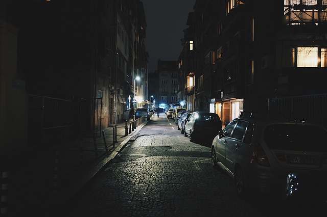 dark street