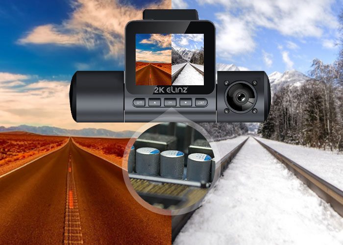 Supercapacitor Dash Cam