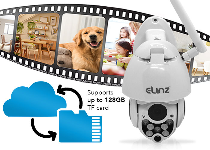 CCTV Camera Support SD Card and Cloud