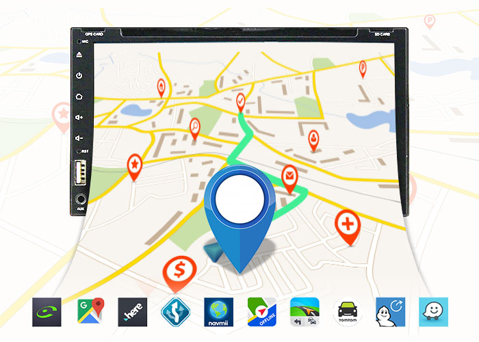 Supports GPS Navigation Apps