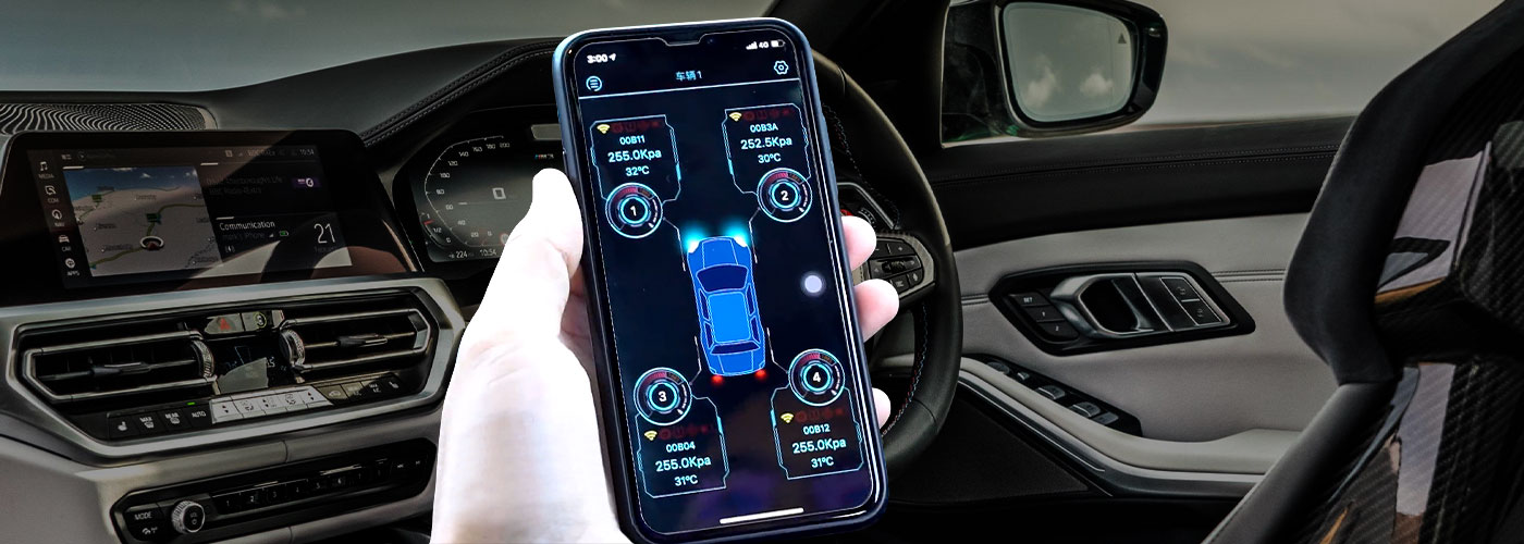 phone app-showing tyre pressure monitoring