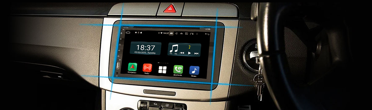 Universal Double-DIN Car Stereo