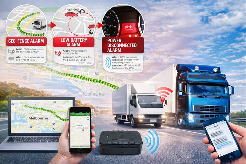 vehicle GPS tracker features