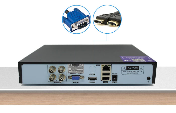 VGA and HDMI Video Output