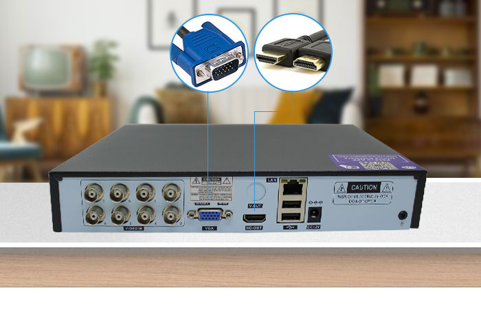 VGA and HDMI Video Output