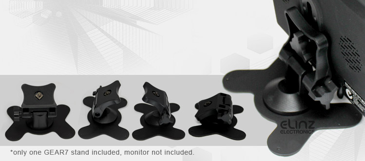 flat base stand for gear monitor