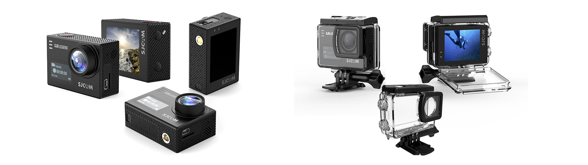 SJCAM SJ4000 Action Camera Views