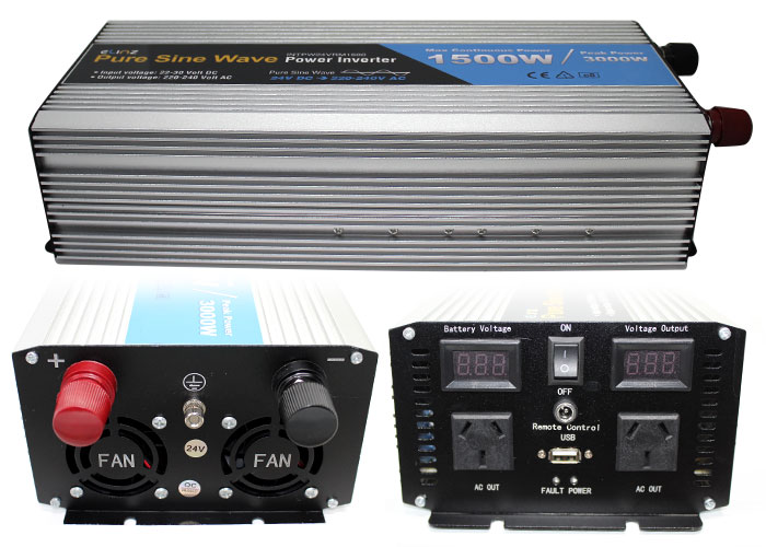 5000W Pure Sine Wave Inverter with Remote Dimensions