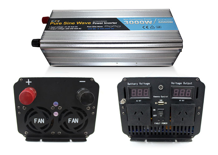 5000W Pure Sine Wave Inverter with Remote Dimensions