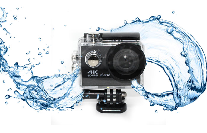 Waterproof 30m deep Action camera