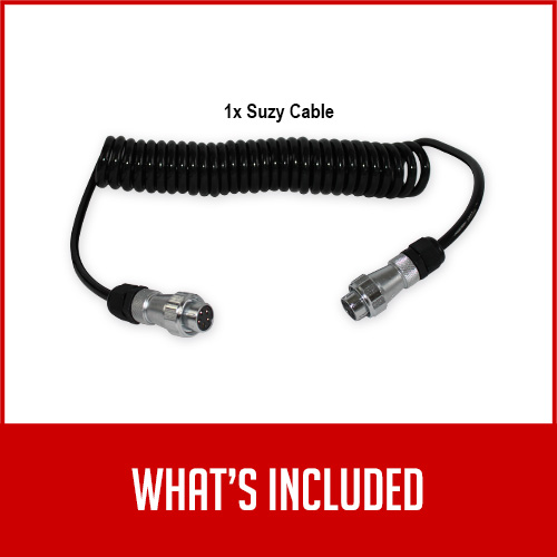Trailer Cable Suzy Coil whats included