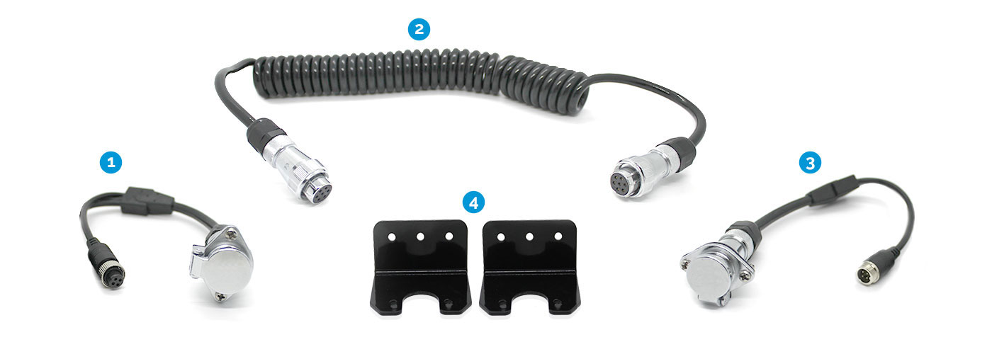 3AV Inputs Trailer Cable Connector