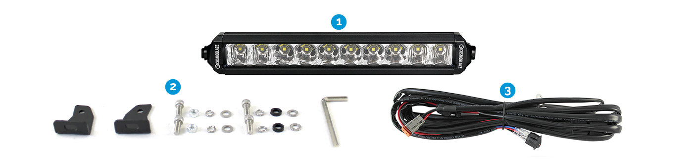 Cosmoblaze 10 inch LED Light Bar 1 Row