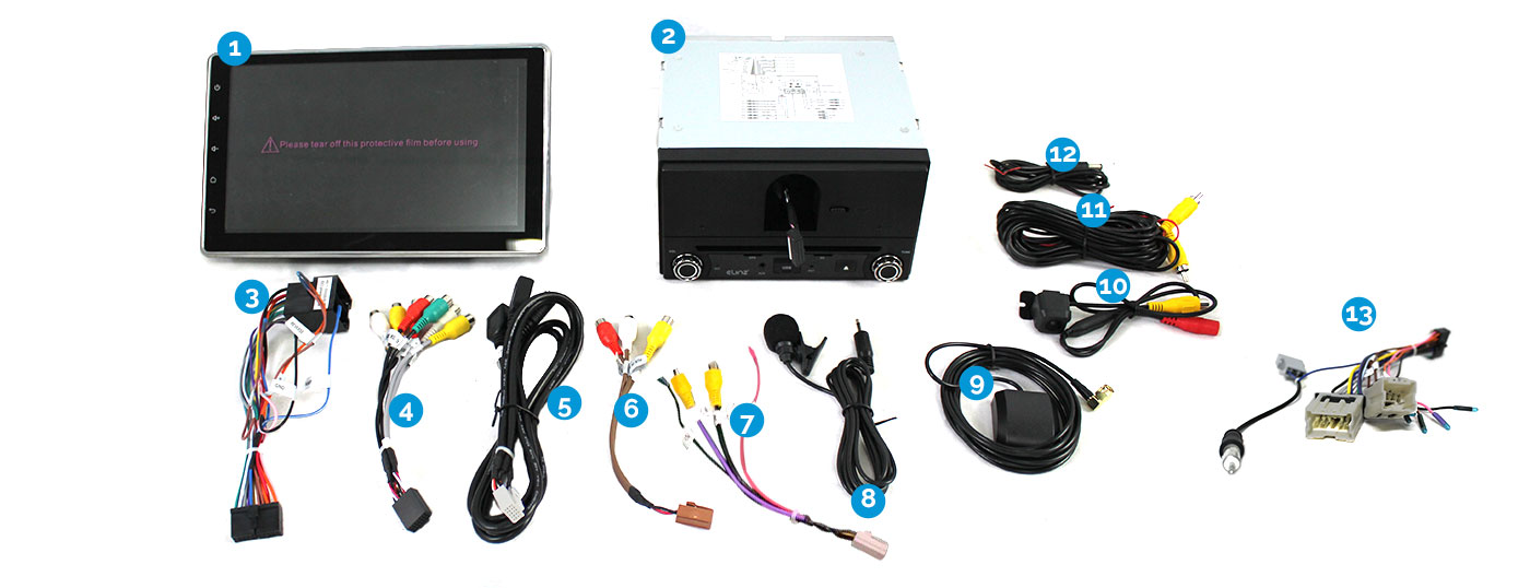 10.1 inch Nissan In Dash DVD Player Android 2 Din