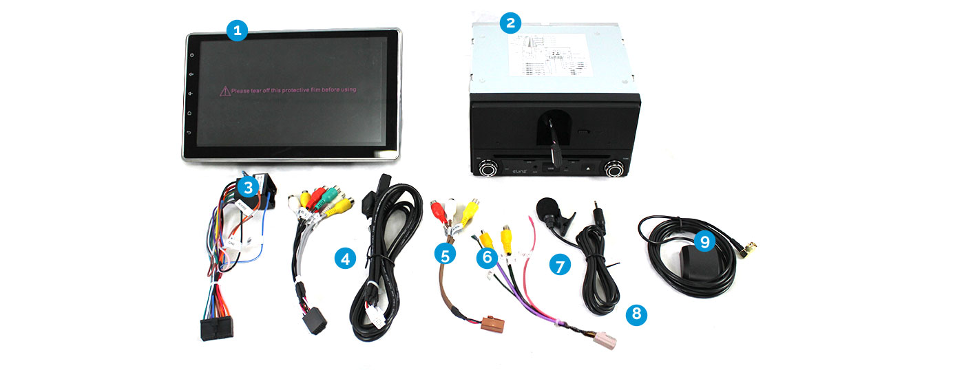 10.1 inch In Dash DVD Player Android 2 Din
