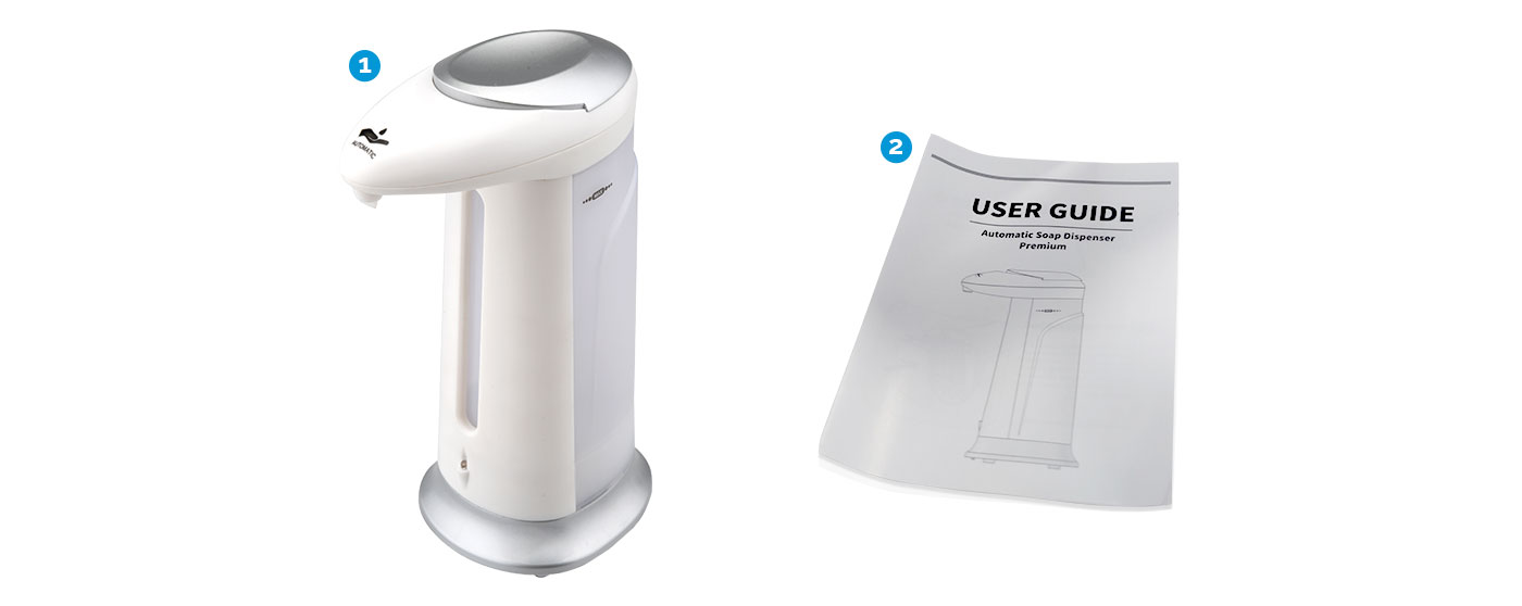 Automatic Touchless Liquid Soap Dispenser, User Manual