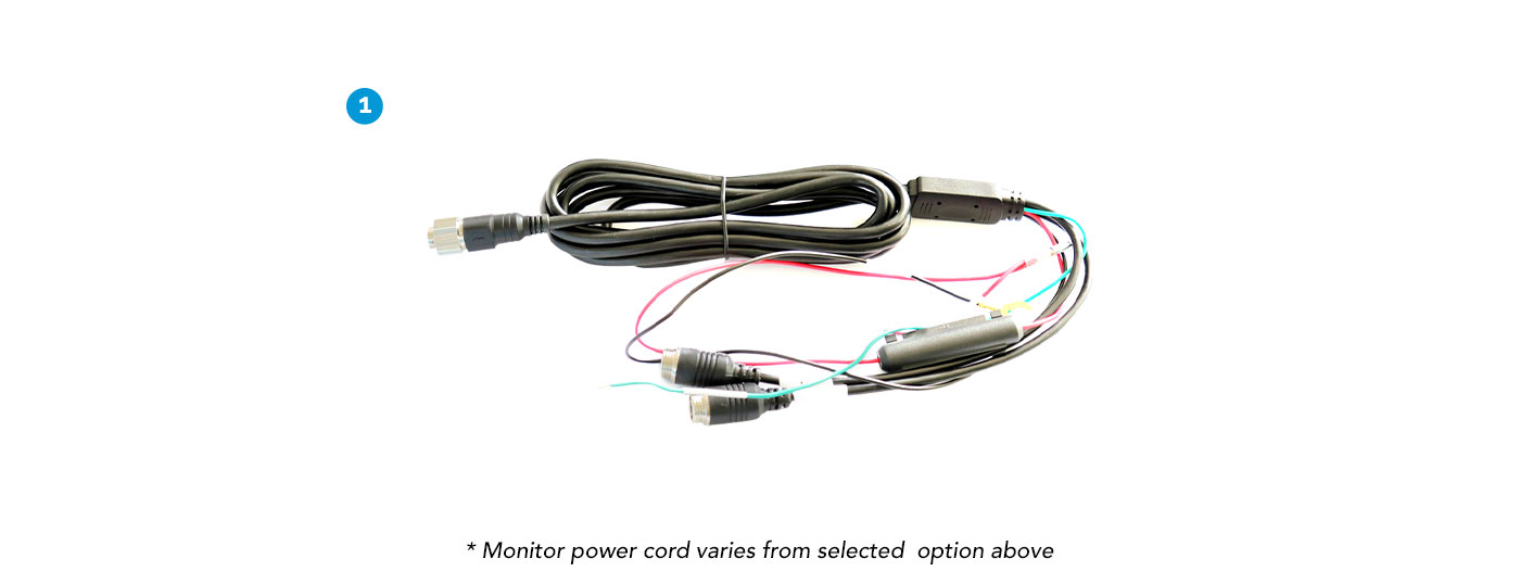 Wiring Harness Cables for Monitor