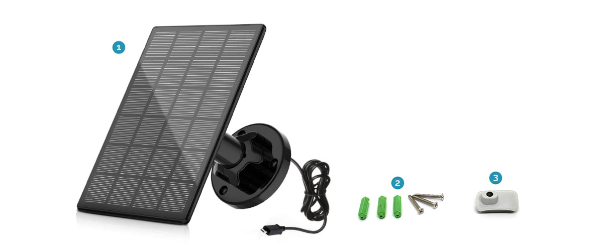 Solar Panel with 3M cable