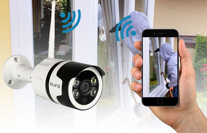 2.4Ghz WiFi Outdoor Wireless Camera
