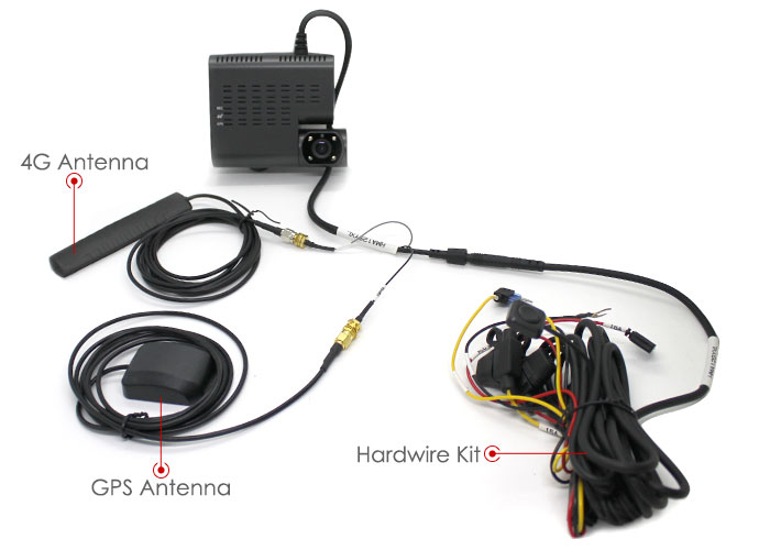 Free Hardwire Kit Cable Charger with Fuse Kit for Battery Protection