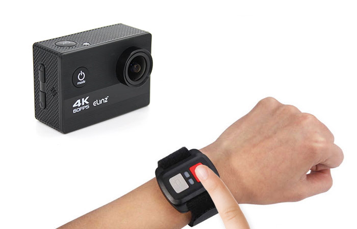 Wrist Remote Control waterproof action camera