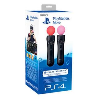 Sony PlayStation 4 / VR Move Motion Controllers Twin Pack (PSVR PS4)
