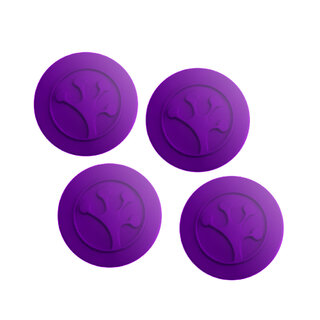Grip-iT Bulk 4-Pack Thumb Grips 2x2 Purple Variants