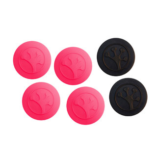 Grip-iT Bulk 6-Pack Thumb Grips 4x Pink & 2x Black
