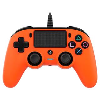 Nacon Wired Compact Controller for PlayStation 4 (PS4) - Orange