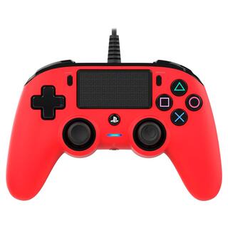 Nacon Wired Compact Controller for PlayStation 4 (PS4) - Red