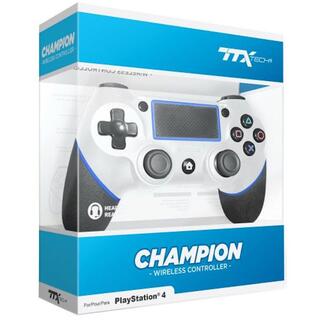 PS4 TTX Tech Champion Wireless Controller - White