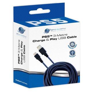 Charge & Play 3M USB Cable for PlayStation 5 DualSense Controller