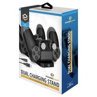 Powerwave Dual Charging Stand with Charging Cable for PlayStation 4 (PS4)