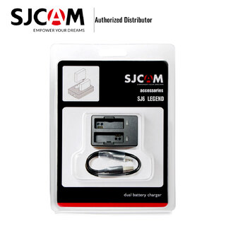 Dual-Slot Battery Charger for SJCAM Action Camera SJ6 Legend