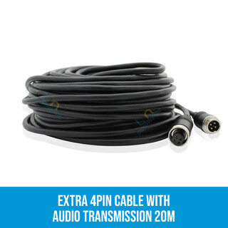 Elinz Extra 4PIN cable with Audio transmission 20m
