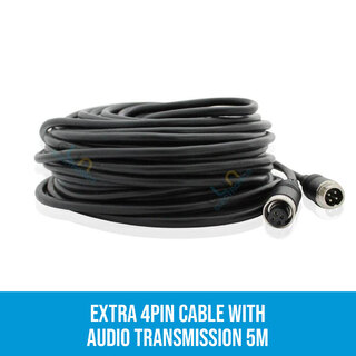 Elinz Extra 4PIN cable with Audio transmission 5m