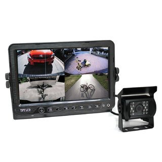 Elinz 7" DVR Monitor 4CH Realtime with 1 Camera Package