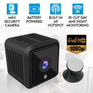 Elinz Mini Security WiFi Camera 1080P CCTV Built-in Battery Night Vision 180 mins
